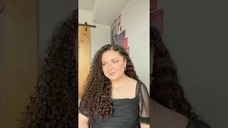 easy hairstyle for curly hair [upl. by Neibaf]