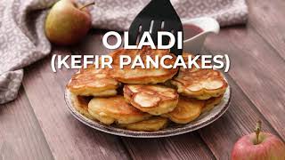 Oladi Russian Kefir Pancakes [upl. by Giacopo]