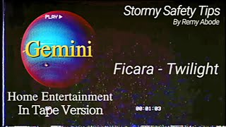 Ficara  Twilight Gemini Home Entertainment [upl. by Bramwell]