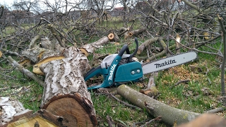 Makita dcs5121 Dolmar 510 la munca working [upl. by Hiller]