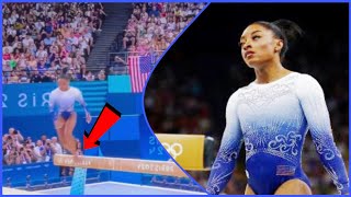 🤯 Simone Biles Falls Off Beam 😱 Alice D’Amato Snatches Gold 🥇 [upl. by Pry185]