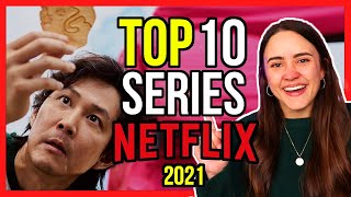 TOP 10 mejores SERIES de NETFLIX de 2021 🎬 [upl. by Ailev368]