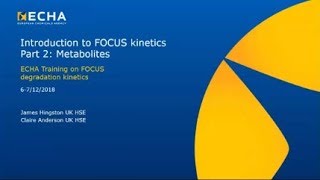 Biocides training on degradation kinetics – part 2 [upl. by Kasper]