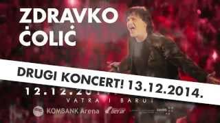 Zdravko Colic  Drugi koncert u Beogradskoj Areni  13 decembar 2014 [upl. by Coe]