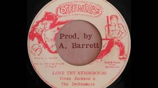 VIVIAN JACKSON amp THE DEFENDERS  Love Thy Neighbours 1974 [upl. by Westphal977]