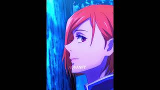 Jujustukasen x Nobara  anime moments music edit animeedits [upl. by Ssalguod]