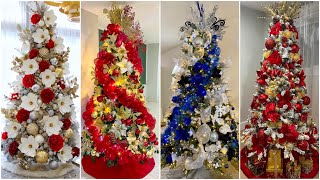 TENDENCIAS DE ÁRBOLES DE NAVIDAD 2023🎄 DECORACIONES NAVIDEÑAS ❄️ÁRBOLES DECORADOS❄️ [upl. by Eggett61]