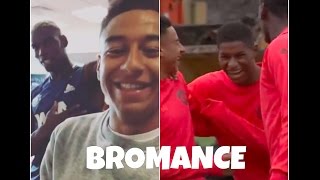 Pogba Lingard and Rashford  BROMANCE  Best moments [upl. by Hermia]