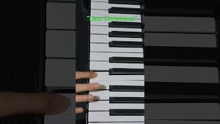 quotLast Christmasquot piano pianocover pianotutorial pianoshortvideo [upl. by Festatus34]