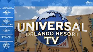 Universal Orlando Resort TV  Universal Orlando  November 12th 2024  Universal Parks Music Loop [upl. by Annerb]