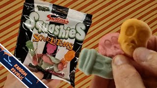 Swizzels Squashies Squeletons  Random Reviews [upl. by Ainekahs]