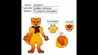 This is my new main fursona hope yall like her 3 furry fursona [upl. by Court]