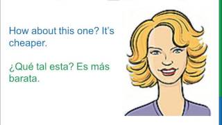 Dialogue 20  Inglés Spanish  How much is it  Cuánto cuesta [upl. by Abshier]