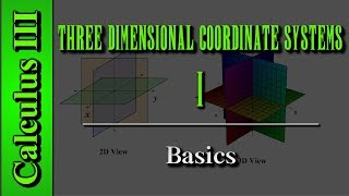 Calculus III Three Dimensional Coordinate Systems Level 1 of 10  Basics [upl. by Gayle]