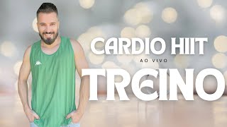 🔴CARDIO HIIT queima gordura ai vivo Carol Borba [upl. by Imer]