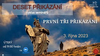 Série Desatero přikázání – První tři přikázání podle Bible Katechismu a Knihy pravdy Czech [upl. by Ormsby215]