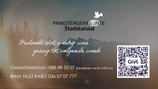 Ochtenddienst 10 november  Pinkstergemeente Stadskanaal [upl. by Tremaine]