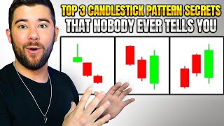 3 Candlestick Pattern Secrets That Can Make You A Profitable Trader [upl. by Mongeau]