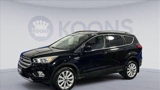 Used 2019 Ford Escape Woodbridge VA Springfield VA 0ACV6116 [upl. by Mcclure]