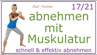 1721💜40 min abnehmen mit Muskulatur  Grundumsatz steigern mit FullBodyWorkout  ohne Geräte [upl. by Nwahsal]