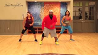 Jabari Warfields Dance Fitness choreo to Badinga by TWRK [upl. by Lisan429]