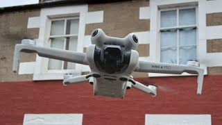 DJI Mini 4 Pro my first flight [upl. by Aicened]