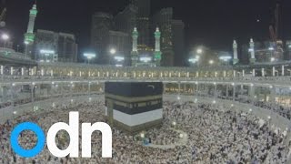 Millions of Muslims make Hajj pilgrimage to Mecca [upl. by Grannia]