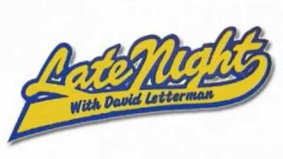 Late Night with David Letterman Theme [upl. by Arden372]