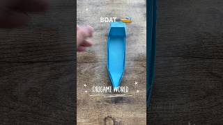 PAPER BOAT EASY ORIGAMI WORLD TUTORIAL  DIY ORIGAMI BOAT PAPER CRAFT  PAPER YACHT FOLDING [upl. by Neelloj]