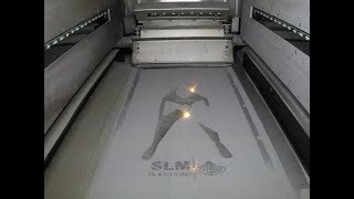 Selective Laser Melting Time Lapse [upl. by Anairda]