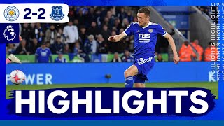 Points Shared At King Power  Leicester City 2 Everton 2  Premier League Highlights [upl. by Amitarp]