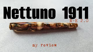 New Pen Day Nettuno 1911 NE 20 Fountain Pen My Review [upl. by Kieran]