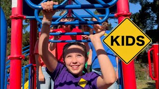 Big Playground Follow The Leader with Sign Post Kids [upl. by Paulsen720]