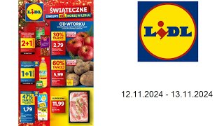 Gazetka Lidl PL  12112024  13112024  OD WTORKU [upl. by Anirda346]