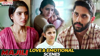 Majili Hindi Dubbed Movie Love amp Emotional Scenes  Naga Chaitanya Samantha  Aditya Movies [upl. by Andriette]