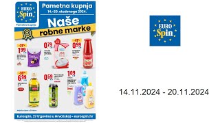 Eurospin katalog HR  1411  20112024 [upl. by Eiramllij]