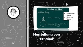 Herstellung von Ethanol  alkoholische Gärung  Ethen und Wasser [upl. by Yankee]