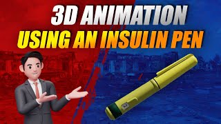 3d Animation Insulin Pen [upl. by Flemming254]