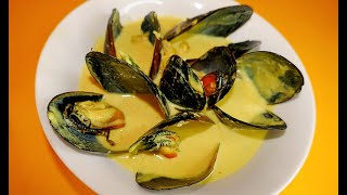 Mussels in a Spicy Coconut Curry South Indian Style [upl. by Kingsley]