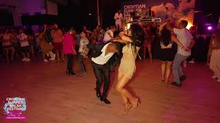 Jorge amp Yenifer  Salsa social dancing  Croatian Summer Salsa Festival 2023 [upl. by Cherida]