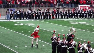 Entire Pregame Show OSU vs Michigan closein view 11 26 2016 Script Ohio [upl. by Darum]