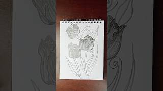 Flowers art pens art drawing youtubeshorts shortvideo [upl. by Nelac]