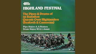 The Queens Own Highlanders Farewell To Brunei March 68  John Keil MBE March 68 [upl. by Aihsyak711]