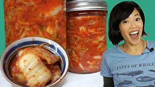 My FAVORITE KIMCHI Recipe  A Small Batch DIY  FERMENTED [upl. by Doble]