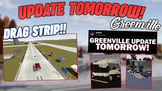 GREENVILLE UPDATE TOMORROW DRAG STRIP NEW CARS NEW BUILDINGS  MORE [upl. by Lorollas]