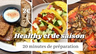 3 repas dété à tester absolument  Manger sans se ruiner même en vacances [upl. by Fornof716]