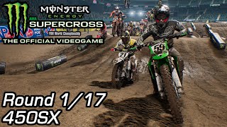 Anaheim 1  2017 450SX Round 117  Monster Energy Supercross PC [upl. by Neirda]