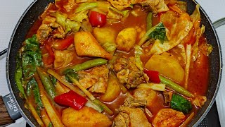 How to Cook Chicken Pochero  Pochero  Chicken Recipe [upl. by Donal]