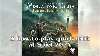 Looking at Miskatonic Tales the new storytelling stravaganza from ChaosiumInc [upl. by Ranie]