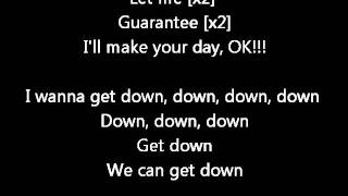 Chris Brown FT Kanye west  Down Lyrics on screen karaoke Exclusive [upl. by Marti]